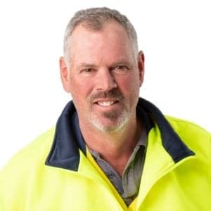 Man in hi-vis jacket
