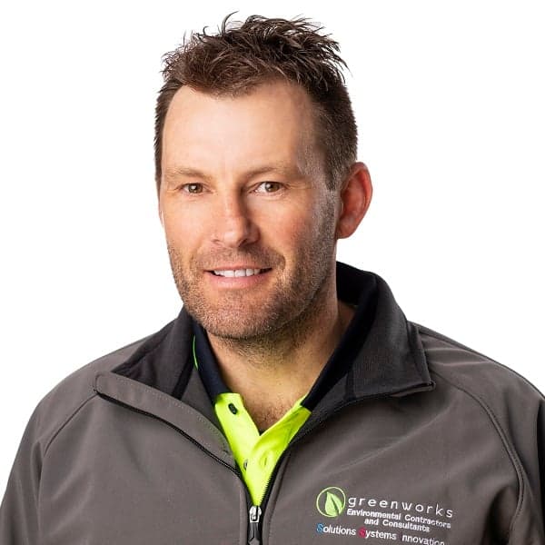 Man in gardening jacket