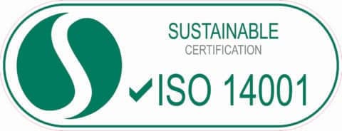 ISO 14001 certification seal