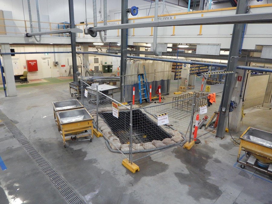 Industrial construction site safety