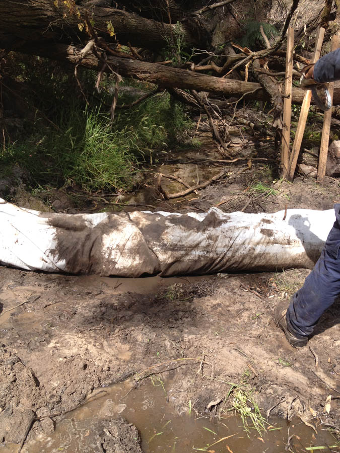 Bag for erosion control
