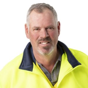 Man in hi-vis jacket