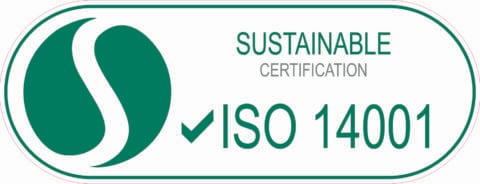 ISO 14001 certification seal