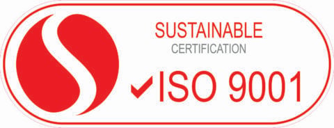 ISO 9001 certification badge
